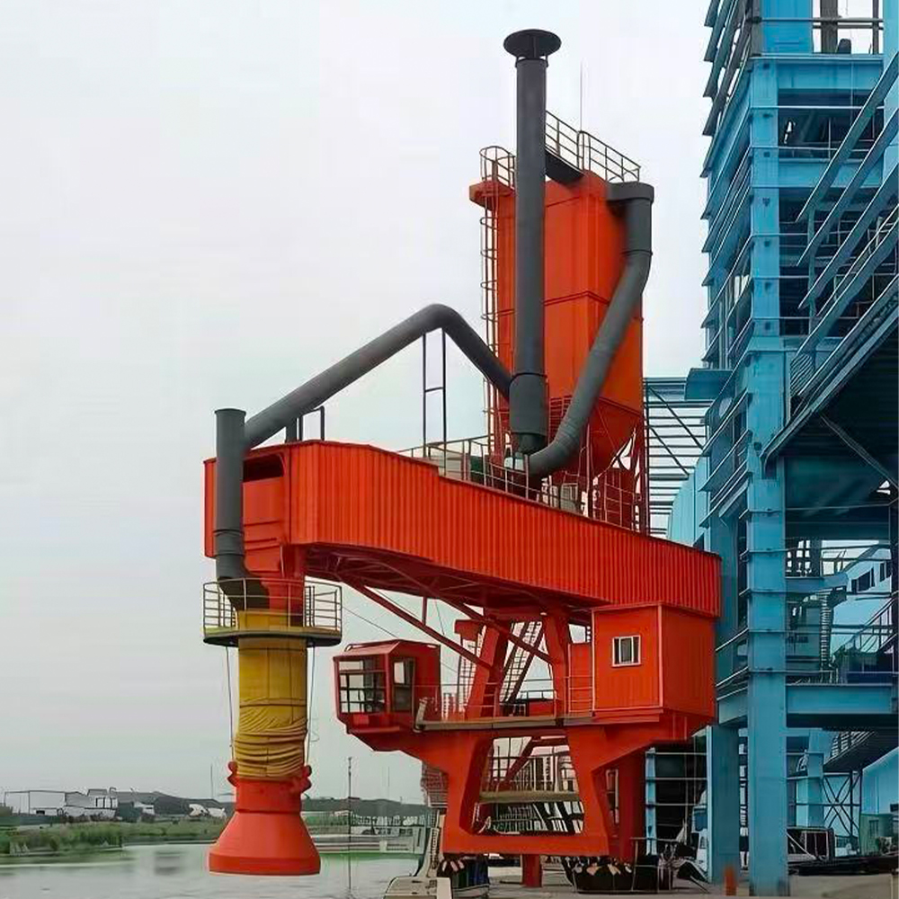 弧形轨道装船机